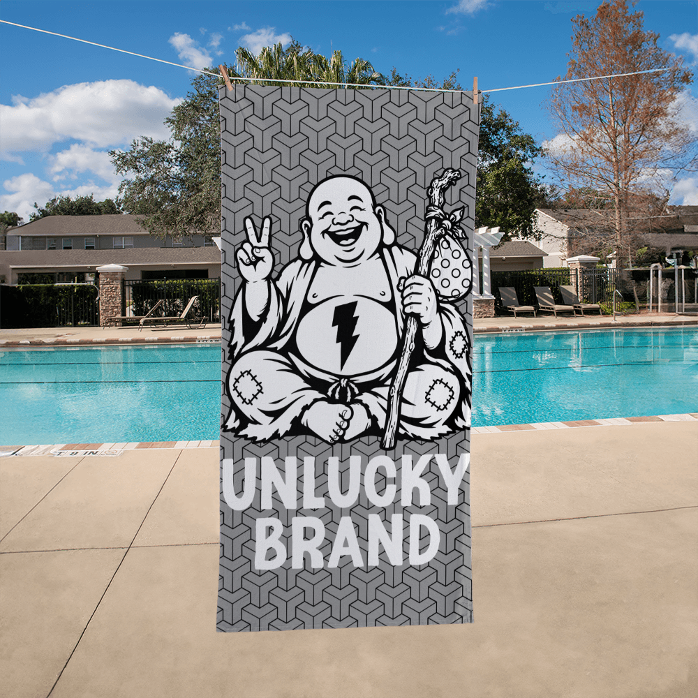 Unlucky Bath Towel ⚡︎ Enlightened Bum