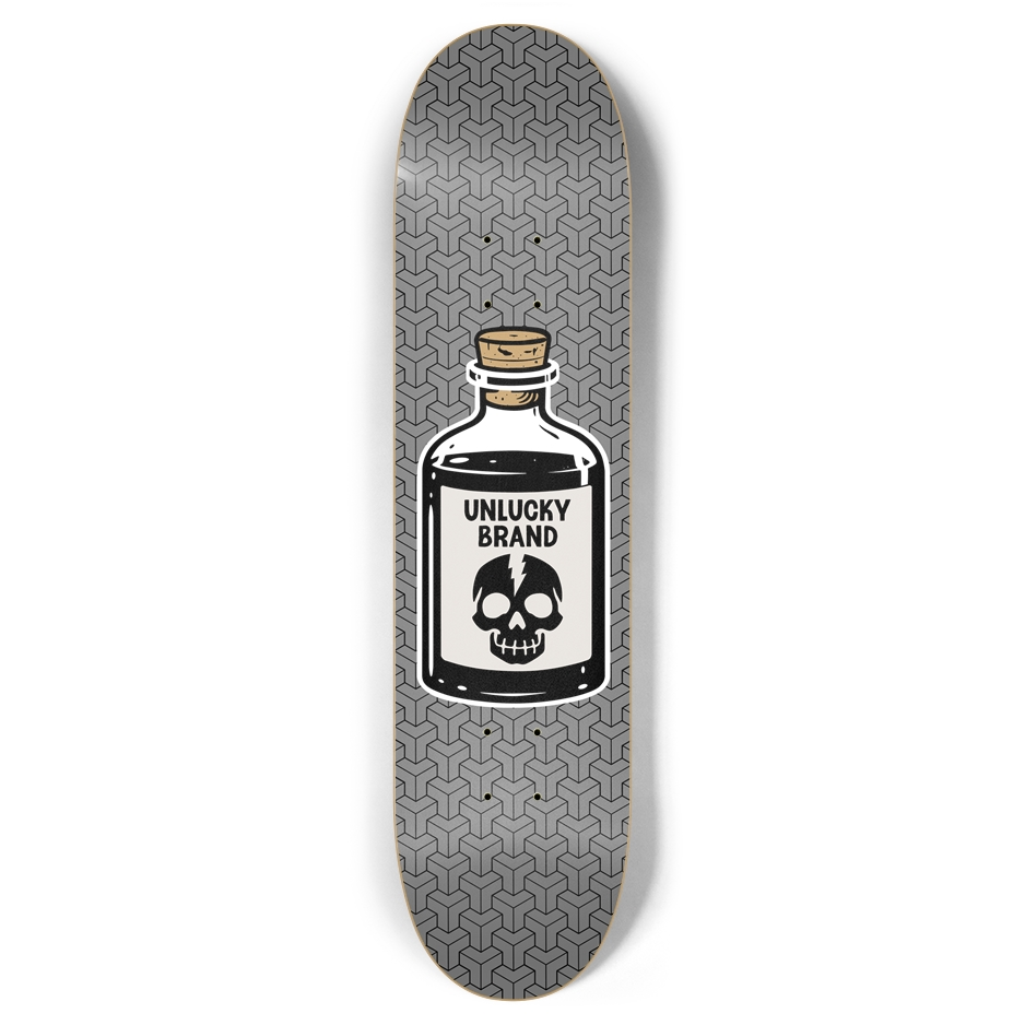 Unlucky Deck ⚡︎ Poison Bottle ⚡︎ 7-7/8”